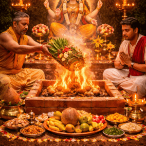 Maha Poornaahuthi Samarpanam